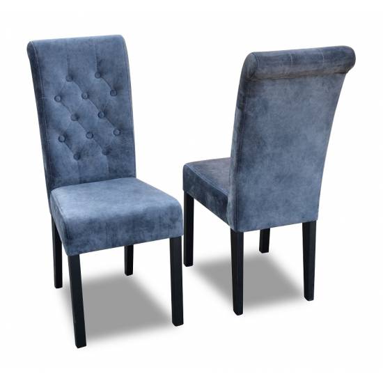 RICARDO KR 11G krzesło tapicerowane guzikami